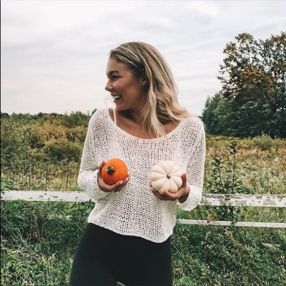 Knit sweater